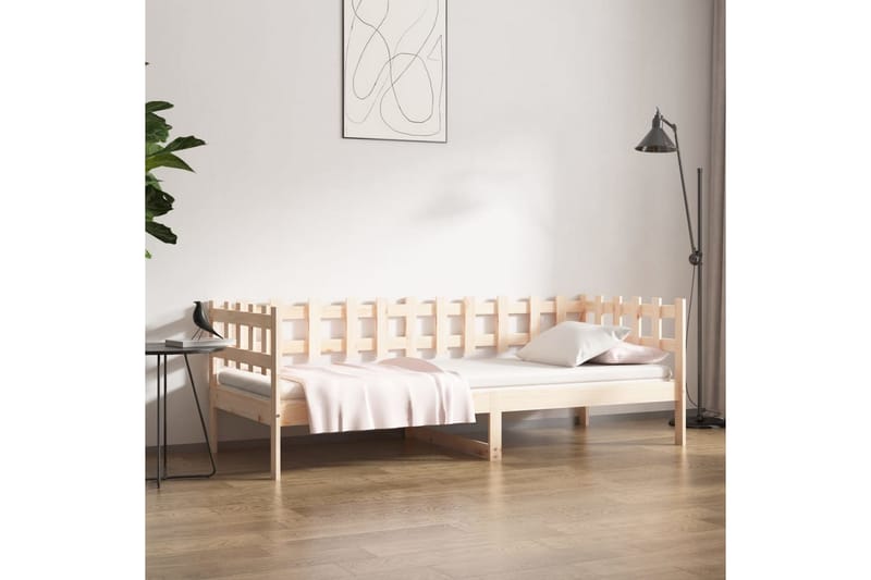 beBasic daybed 90x200 cm massivt fyrretræ - Brun - Møbler - Sofaer - Daybed