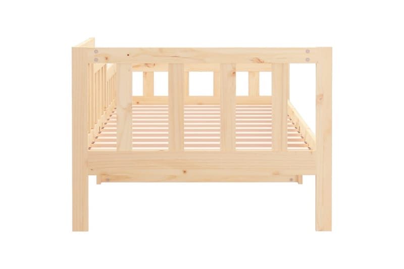 beBasic daybed 90x200 cm massivt fyrretræ - Brun - Daybed