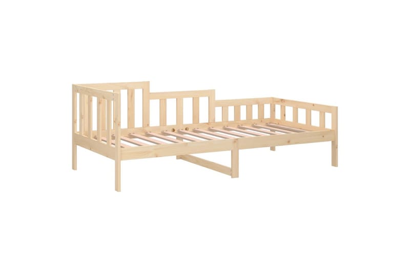 beBasic daybed 90x200 cm massivt fyrretræ - Brun - Daybed