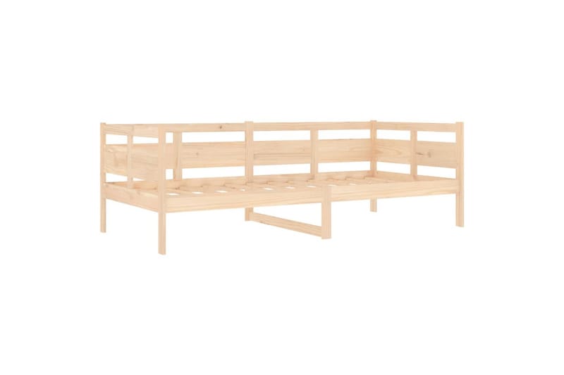 beBasic daybed 90x200 cm massivt fyrretræ - Brun - Daybed