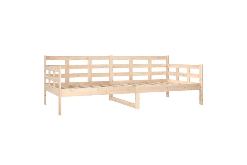 beBasic daybed 90x200 cm massivt fyrretræ - Brun - Daybed