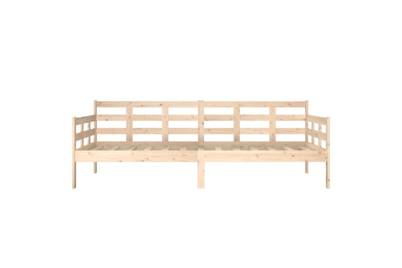 beBasic daybed 90x200 cm massivt fyrretræ - Brun - Daybed