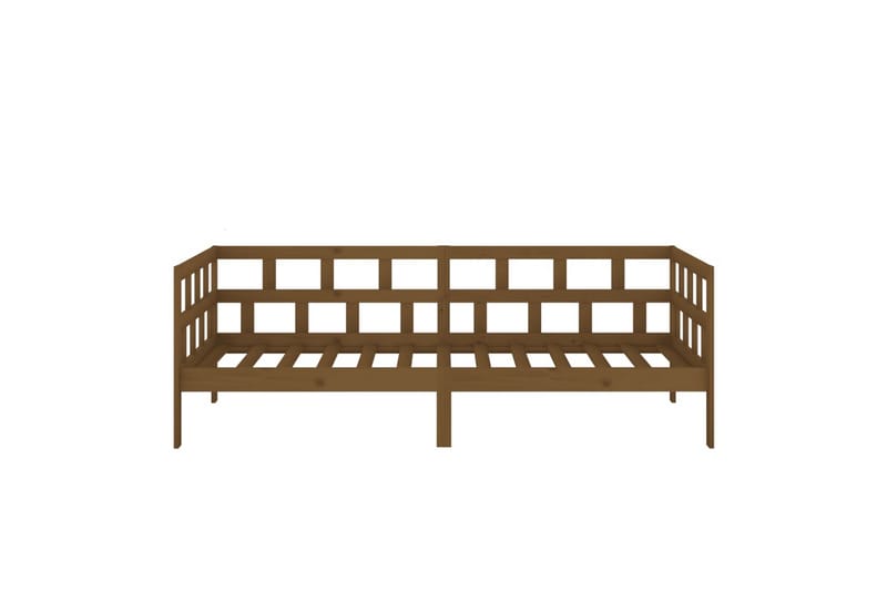 beBasic daybed 90x200 cm massivt fyrretræ gyldenbrun - Brun - Møbler - Sofaer - Daybed