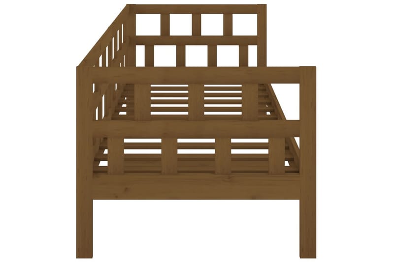 beBasic daybed 90x200 cm massivt fyrretræ gyldenbrun - Brun - Møbler - Sofaer - Daybed