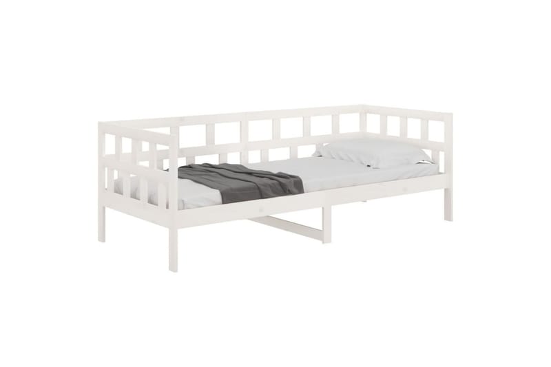 beBasic daybed 90x200 cm massivt fyrretræ hvid - Hvid - Daybed