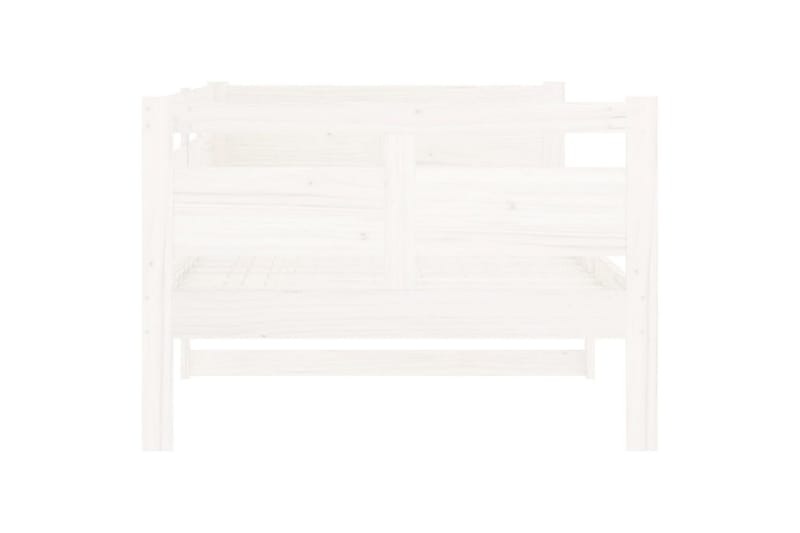 beBasic daybed 90x200 cm massivt fyrretræ hvid - Hvid - Daybed