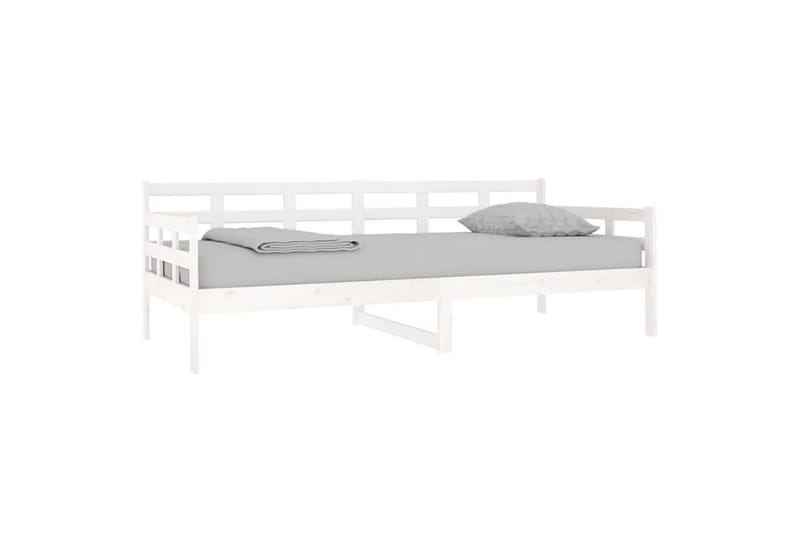 beBasic daybed 90x200 cm massivt fyrretræ hvid - Hvid - Daybed