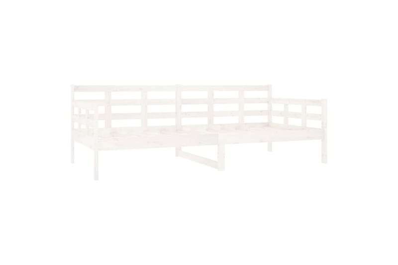 beBasic daybed 90x200 cm massivt fyrretræ hvid - Hvid - Daybed