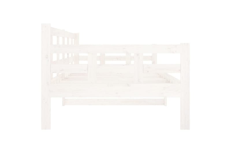 beBasic daybed 90x200 cm massivt fyrretræ hvid - Hvid - Daybed