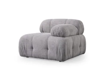Belgin Sofa 2-personers - Lys grå - Møbler - Sofaer - Modulsofaer - Komplet modulsofa