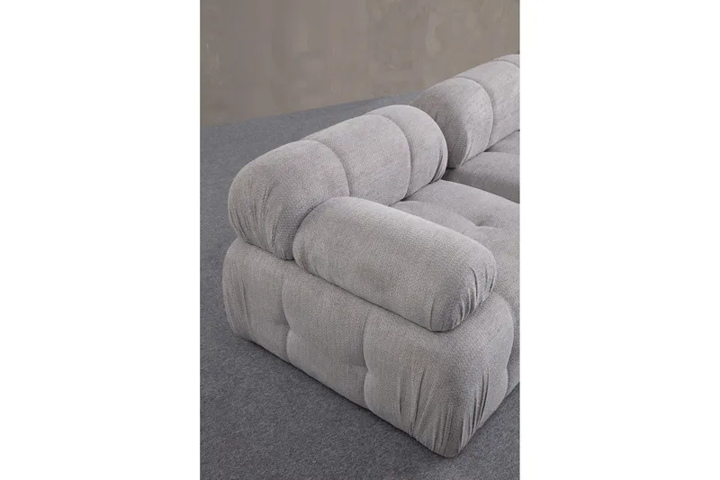 Belgin Sofa 2-personers - Lys grå - Møbler - Sofaer - Modulsofaer - Komplet modulsofa