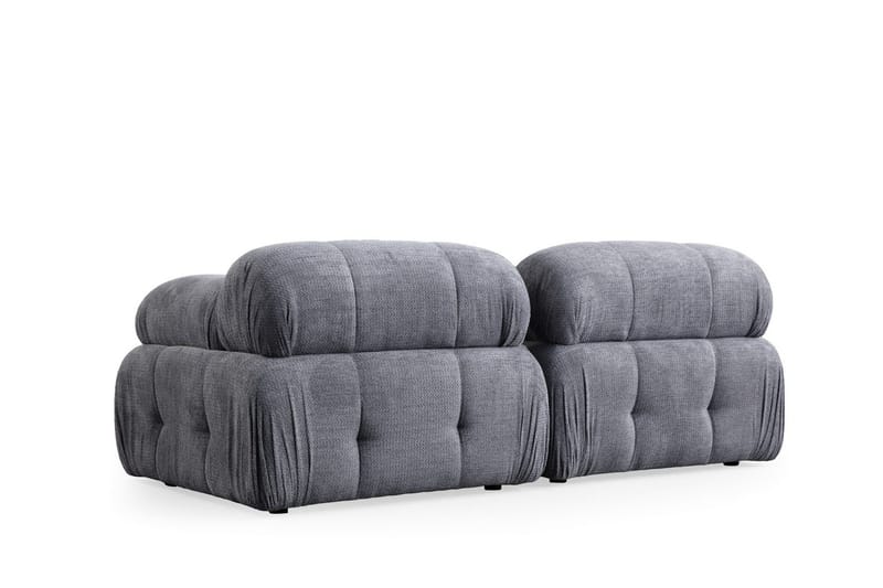 Belgin Sofa 2-personers - Grå - Møbler - Sofaer - Modulsofaer - Komplet modulsofa