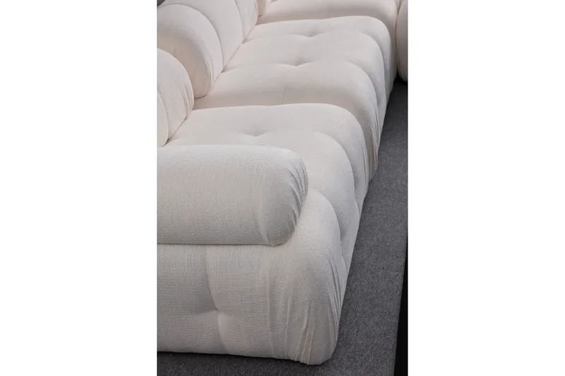 Belgin Sofa 3-personers - Hvid - Møbler - Sofaer - Modulsofaer - Komplet modulsofa