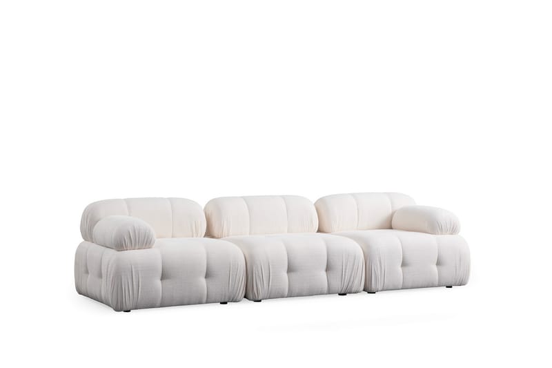 Belgin Sofa 3-personers - Hvid - Møbler - Sofaer - 3 personers sofa