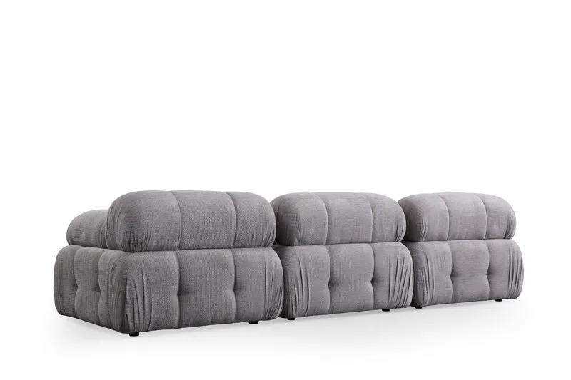 Belgin Sofa 3-personers - Lys grå - Møbler - Sofaer - Modulsofaer - Komplet modulsofa