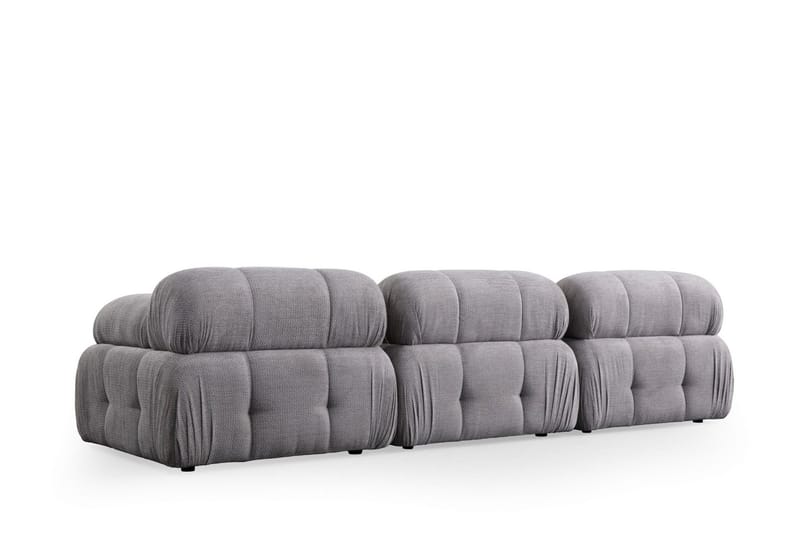 Belgin Sofa 3-personers - Lys grå - Møbler - Sofaer - Modulsofaer - Komplet modulsofa