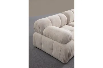 Belgin Sofa 3-personers - Creme - Møbler - Sofaer - Modulsofaer - Komplet modulsofa