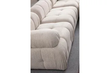 Belgin Sofa 3-personers - Creme - Møbler - Sofaer - Modulsofaer - Komplet modulsofa