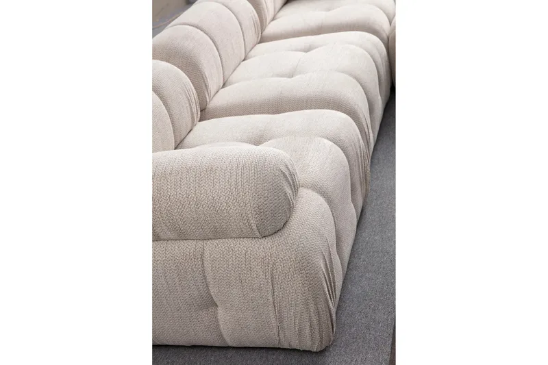 Belgin Sofa 3-personers - Creme - Møbler - Sofaer - Modulsofaer - Komplet modulsofa