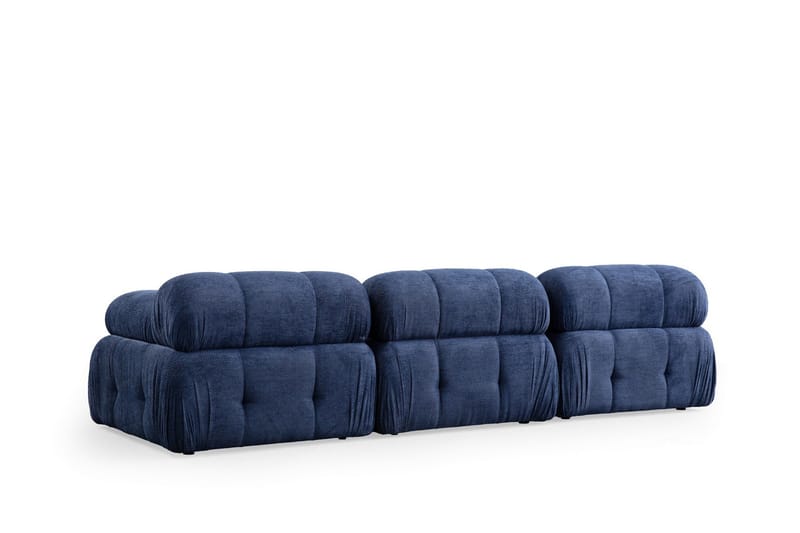 Belgin Sofa 3-personers - Blå - Møbler - Sofaer - Modulsofaer - Komplet modulsofa