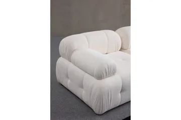 Belgin Sofa 3-personers - Hvid - Møbler - Sofaer - Modulsofaer - Komplet modulsofa