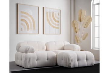 Belgin Sofa med Chaiselong 2-personers