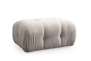 Belgin Sofa med Chaiselong 2-personers - Creme - Møbler - Sofaer - Modulsofaer - Komplet modulsofa