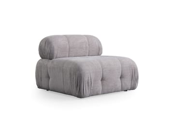 Belgin Sofa med Chaiselong 3-personers - Lys grå - Møbler - Sofaer - Modulsofaer - Komplet modulsofa