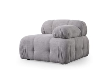 Belgin Sofa med Chaiselong 3-personers - Lys grå - Møbler - Sofaer - Modulsofaer - Komplet modulsofa