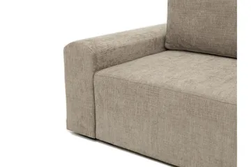 Bella Sovesofa 3-personers i Plys - Grå - Møbler - Sofaer - Sovesofaer