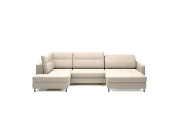 Berrto Sofa med Divan og Chaiselong 5-Pers.