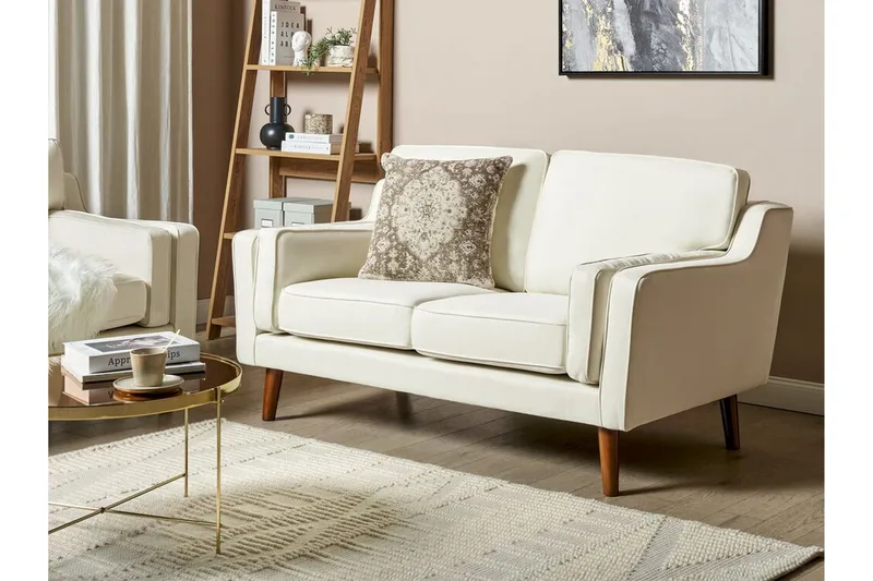 Bertha Sofa 2-personers - Hvid/Lyst træ - Møbler - Sofaer - 2 personers sofa