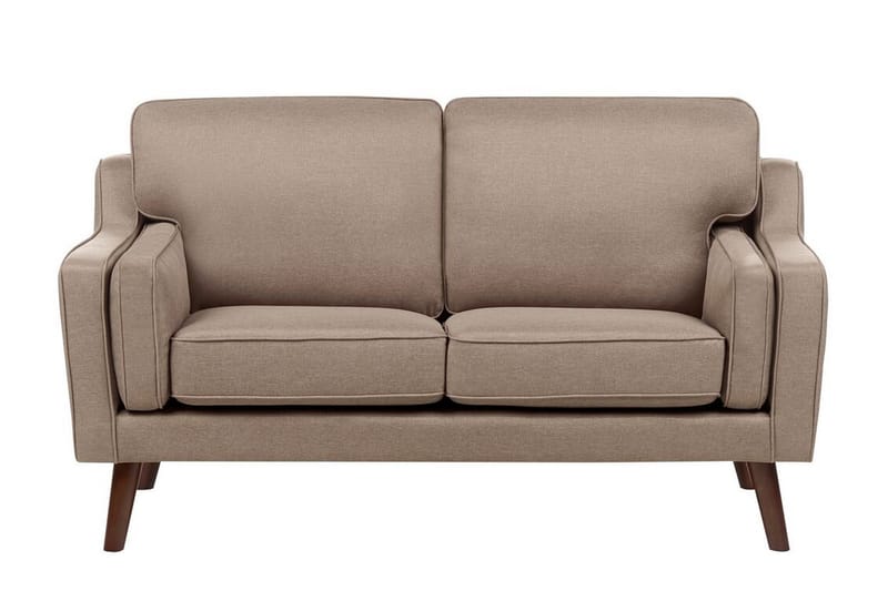 Bertha Sofa 2-personers - Brun/Lyst træ - Møbler - Sofaer - 2 personers sofa