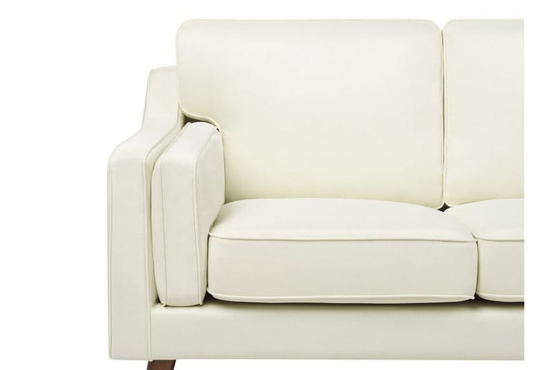Bertha Sofa 3-personers - Hvid/Lyst træ - Møbler - Sofaer - 3 personers sofa