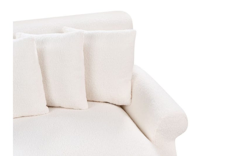 Bijan Sofa 2-personers - Hvid/Mørkt træ - Møbler - Sofaer - 2 personers sofa