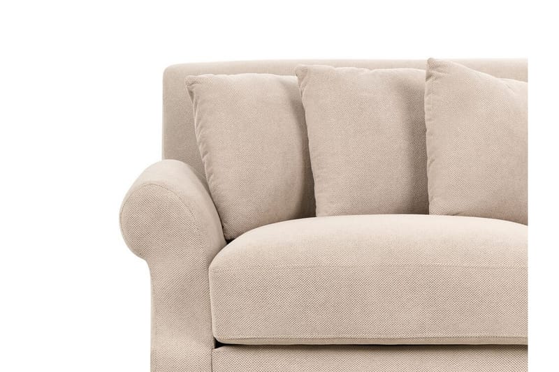 Bijan Sofa 2-personers - Beige/Mørkt træ - Møbler - Sofaer - 2 personers sofa
