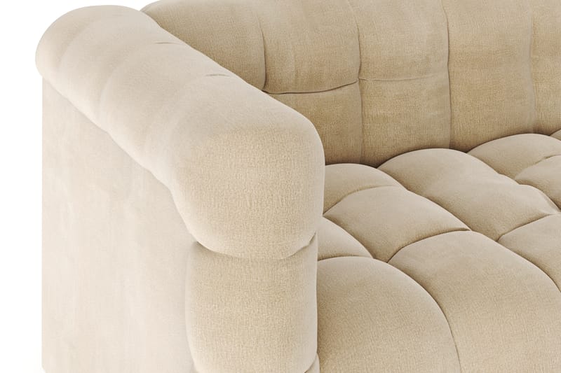 Billsta 3-personers Sofa - Beige - Møbler - Sofaer - Velour sofaer