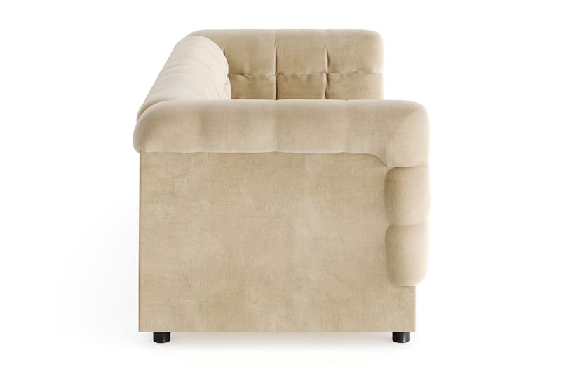 Billsta 3-personers Sofa - Beige - Møbler - Sofaer - Velour sofaer