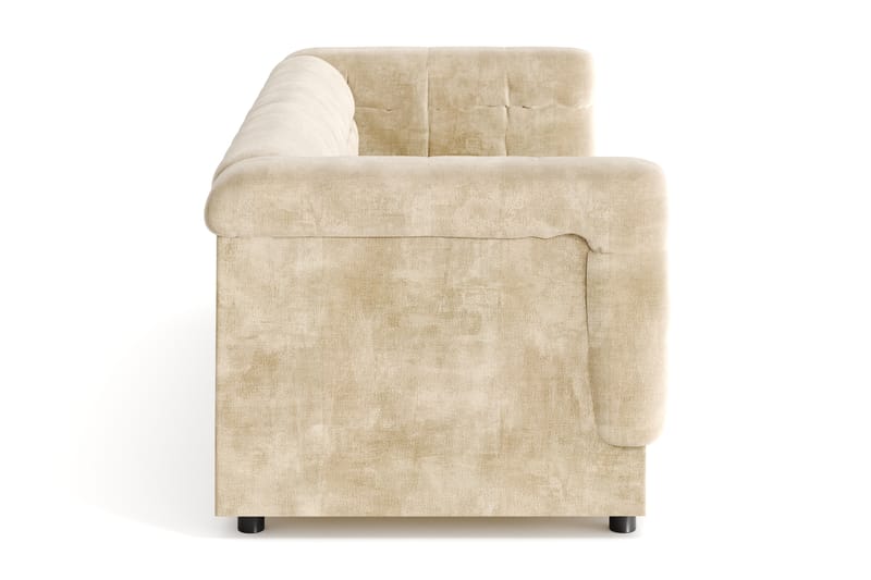 Billsta 3-personers Sofa - Beige - Møbler - Sofaer - Velour sofaer