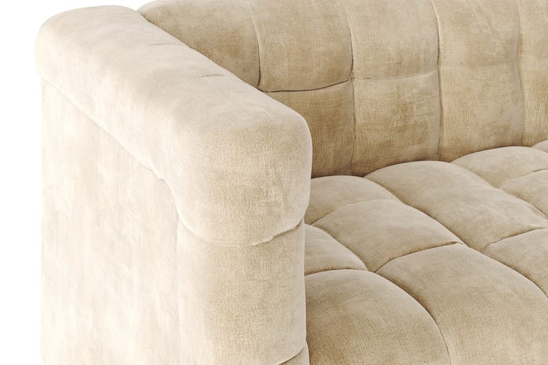 Billsta 3-personers Sofa - Beige - Møbler - Sofaer - Velour sofaer