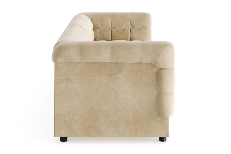 Billsta 4-personers Sofa - Beige - Møbler - Sofaer - Velour sofaer