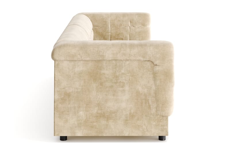 Billsta 4-personers Sofa - Beige - Møbler - Sofaer - Velour sofaer