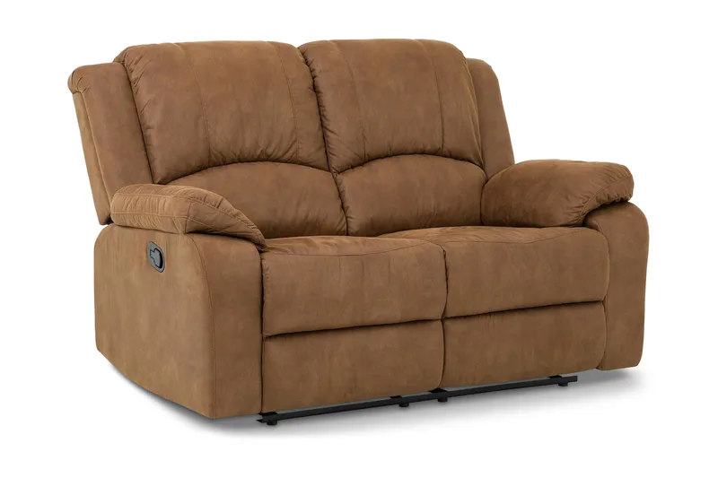 Norbo Reclinersofa 2-Pers. - Brun - Møbler - Sofaer - Recliner sofaer - 2 personers biografsofa & reclinersofa