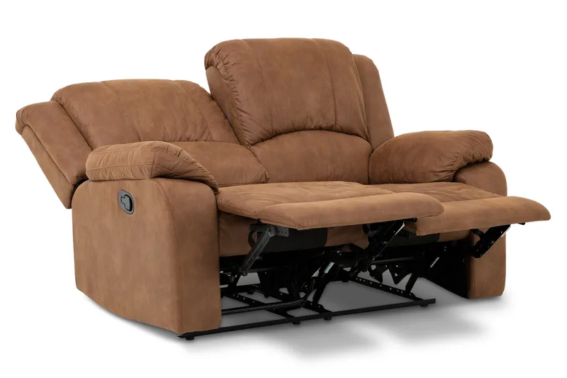 Norbo Reclinersofa 2-Pers. - Brun - Møbler - Sofaer - Recliner sofaer - 2 personers biografsofa & reclinersofa