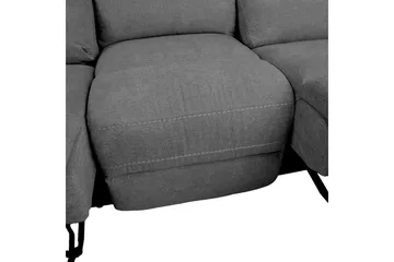 Mimi Reclinersoffa 3-sits Grå Grey - Møbler - Sofaer - Recliner sofaer - 3 personers biograsofa & reclinersofa