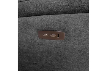 Mimi Reclinersoffa 3-sits Grå Grey - Møbler - Sofaer - Recliner sofaer - 3 personers biograsofa & reclinersofa