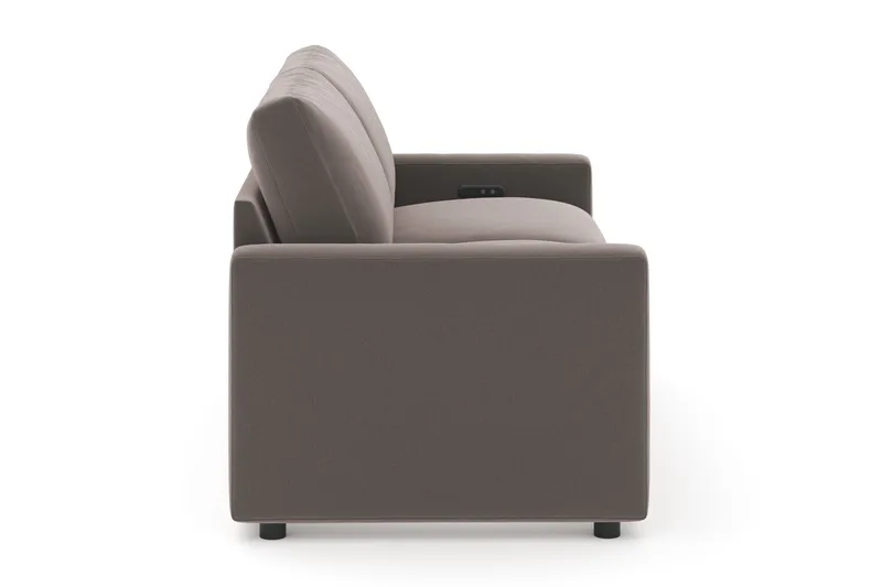 Barsele 2-personers Elektrisk Reclinersofa - Brun - Møbler - Sofaer - Recliner sofaer - 2 personers biografsofa & reclinersofa