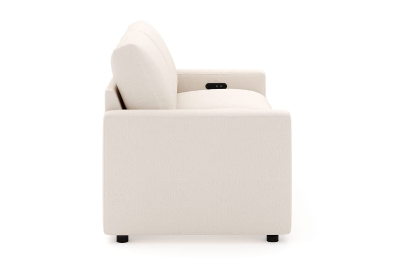 Barsele 2-personers Elektrisk Reclinersofa - Beige - Møbler - Sofaer - Recliner sofaer - 2 personers biografsofa & reclinersofa