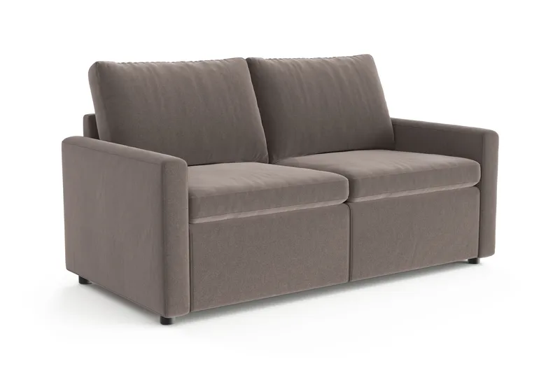 Barsele 2-personers Reclinersofa - Brun - Møbler - Sofaer - Recliner sofaer - 2 personers biografsofa & reclinersofa