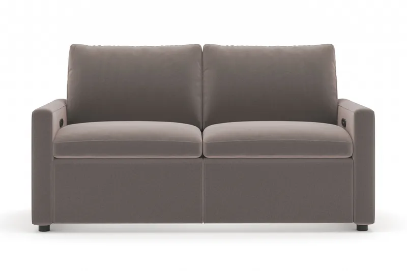 Barsele 2-personers Elektrisk Reclinersofa, Brun